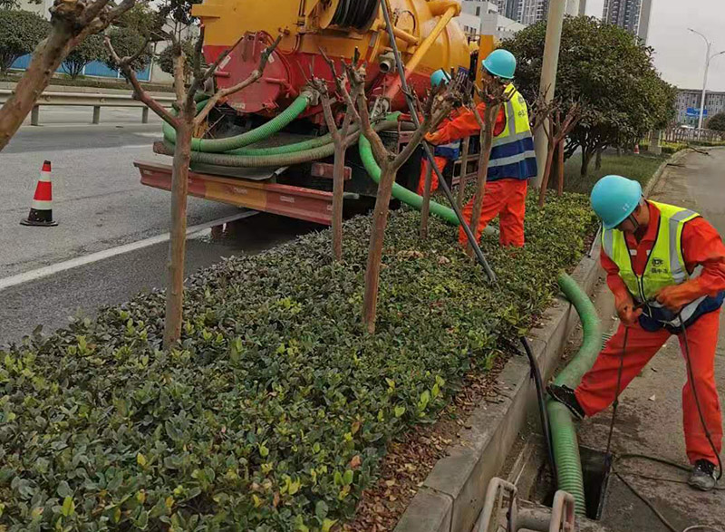 山丹市政管道清淤
